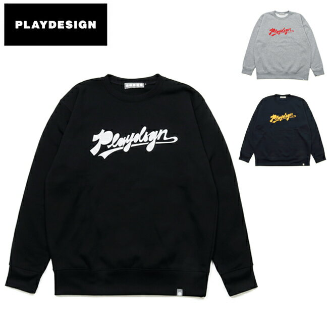 Rakuten - 【エントリーでP10倍★9日20:00-16日01:59まで】PLAYDESIGN プレイデザイン PDBG CREW SW PDBGクルー 24AW1PDBC 【 トップス トレーナー スウェット 長袖 アウトドア 】