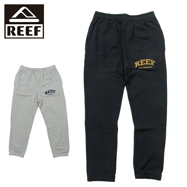 Sweat Pants - 【エントリーでP10倍★23日20:00-27日01:59まで】REEF リーフ LOGO SWEAT PANT SLIM ロゴスウェットパンツスリム RFPTM2212 【 ボトムス ズボン ロングパンツ コットン アウトドア キャンプ タウンユース 】