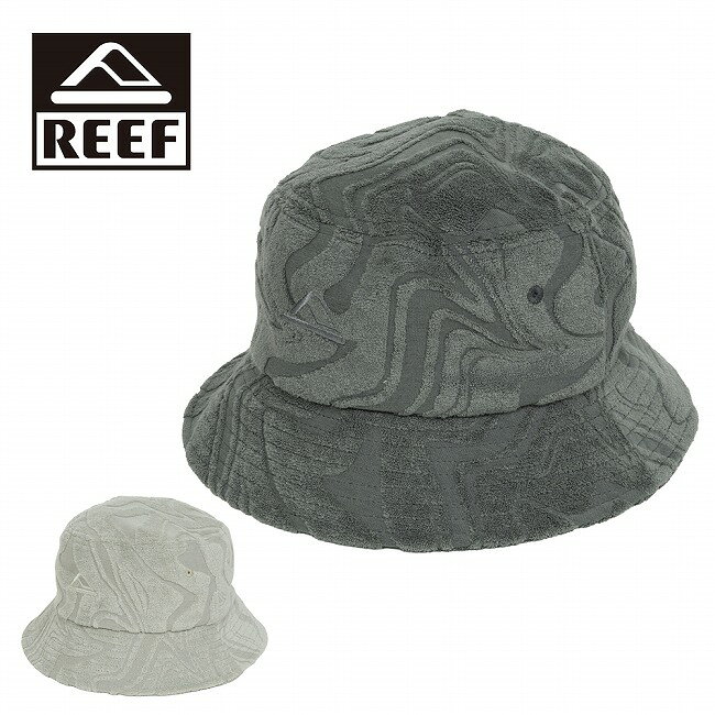 Rakuten - 【エントリーでP10倍★9日20:00-16日01:59まで】REEF リーフ GEOMETRIC PILE HAT ジオメトリックパイルハット RFACM2501 【 帽子 日除け キャンプ アウトドア 】【メール便・代引不可】