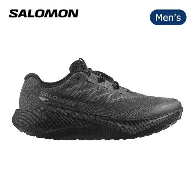  【エントリーでP10倍★11/1 10:00-12/1 09:59まで】SALOMON サロモン AERO BLAZE 3 GRVL GORE-TEX エアロブレイズ3グラベルゴアテックス Black/Asphalt/Black L47976600 【 靴 スニーカー シューズ 軽量 防水 トレイル メンズ ランニング アウトドア 】