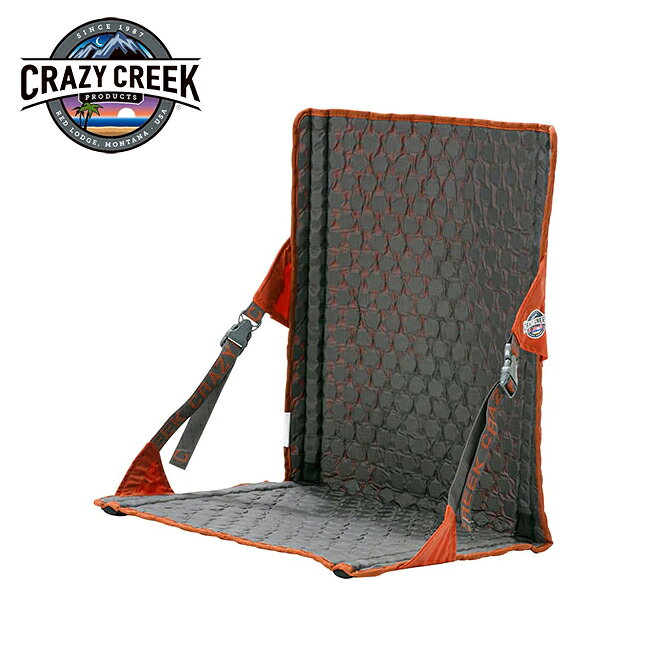メーカー希望小売価格はメーカーカタログに基づいて掲載していますSpec ブランド名 CRAZY CREEK クレイジークリーク 商品名 HEX2.0 ロングバックチェア メーカー型番 12590012 サイズ 全長95×45cm【折りたたみ収納時】12×53cm※メーカーサイズ参照 カラー Copper/Slate 詳細 &nbsp; HEX2.0 ロングバックチェアは軽量折りたたみチェアの決定版、コンパクトに収納でき簡単に持ち運び可能な折り畳みチェア(椅子)です。HEX2.0よりも背面長が長く、ゆったりとした座り心地です。表面生地はよりしなやかな新素材の採用で折りたたみ易く、座面のフォーム素材のパターンも新開発され座り心地も向上しています。キャンプや登山、ビーチなどでオールシーズン使用でき、椅子がない場所やピクニックでも後ろに寄りかかれるので快適に過ごす事が出来ます。角度はストラップで調節でき、ストラップを外して広げればマットとしても使用できます。オリジナルに比べ7cmワイドな座面と11cmロングな背面でよりゆったり、快適に身体をあずけられます。【重量】732g【素材】座面：70デニールリップストップナイロン背面：210デニールリップストップナイロンフレーム：カーボンファイバー ------------------------------------------------------------ ※モニタやPC環境等により実物と多少色合いが異なって見える場合もございます。 ※外箱がある商品につきましては生産、運搬の過程上、商品の箱(外箱)に多少の汚れや、破れ等が生じる場合がございます。 予めご了承の上お買い求め頂きます様、よろしくお願いいたします。 ※パターン生地を使用している商品によってはパターン位置に個体差がございます。予めご了承下さい。 ※一部商品画像にメーカー提供画像を使用している商品もございますので、仕様が予告なく変更される場合がございます。 ※複数のショッピングモールで同時販売しておりますので、在庫切れになってしまう場合がございます。 厳重に注意し在庫システムで管理を行っておりますが、お買い上げいただいた商品が品切れになってしまう場合がございます。 また、人気商品に関しましても複数のお客様が一度に購入を行い、在庫の反映が間に合わずご購入できてしまう場合がございます。 その際はお客様には必ずご連絡をさせていただきますが、万が一入荷予定がない場合はキャンセルさせていただく場合がございます。 大変申し訳ございませんがあらかじめご了承ください。 ※メール便発送対象商品に関しましては、メール便規定料金にてお送りします。 ※ガス缶などをご使用いただく商品の場合、同メーカーのものをご使用いただくことを推奨しております。 製品不良などが起こった場合、保証対象外となる場合がございます。 ------------------------------------------------------------