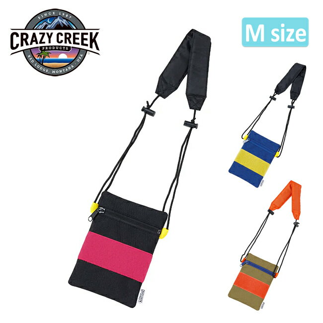 【エントリーでP10倍★11/1 10:00-12/1 09:59まで】CRAZY CREEK クレイジークリーク LOOP ポーチM 12590060 【 サコッシュ ショルダー 斜め掛け 軽量 コンパクト フェス キャンプ アウトドア 】【メール便・代引不可】