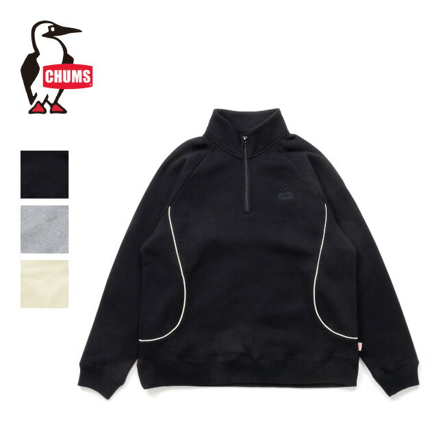 Rakuten - 【エントリーでP10倍★9日20:00-16日01:59まで】CHUMS チャムス Myton Piping Half Zip Top マイトンパイピングハーフジップトップ CH00-1513 【 トップス 長袖 トレーナー プルオーバー キャンプ アウトドア 】