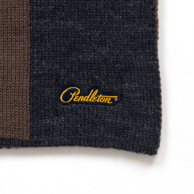 �ڥ���ȥ꡼��P10�ܡ�14��20:00-17��09:59�ޤǡ�PENDLETON �ڥ�ɥ�ȥ� LOGO WPN KNIT MUFFLER ����WPN�˥åȥޥե顼 PDT-000-253005 �� �ͥå��������ޡ� �����ȥɥ� ������ ��