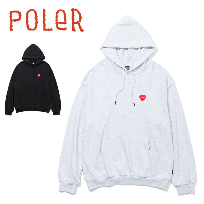 Rakuten - 【エントリーでP10倍★9日20:00-16日01:59まで】POLeR ポーラー FURRY HEART HOOD ファーリーハートフード 253MCV0057 【 トップス 長袖 パーカー フーディー プルオーバー スウェット アウトドア 】