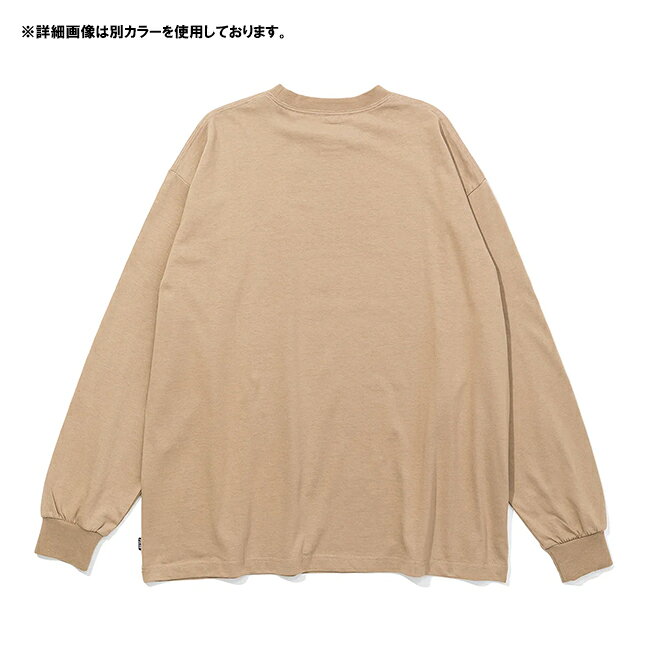 POLeR ポーラー PSYCHEDELIC LOGO RELAX FIT L/S TEE サイケデリックロゴリラックスフィットロングスリーブティー 253MCV0072 【 トップス 長袖 ロンT キャンプ アウトドア 】【メール便・代引不可】 snb-shop-10369866 SNB-SHOP サンプル画像2
