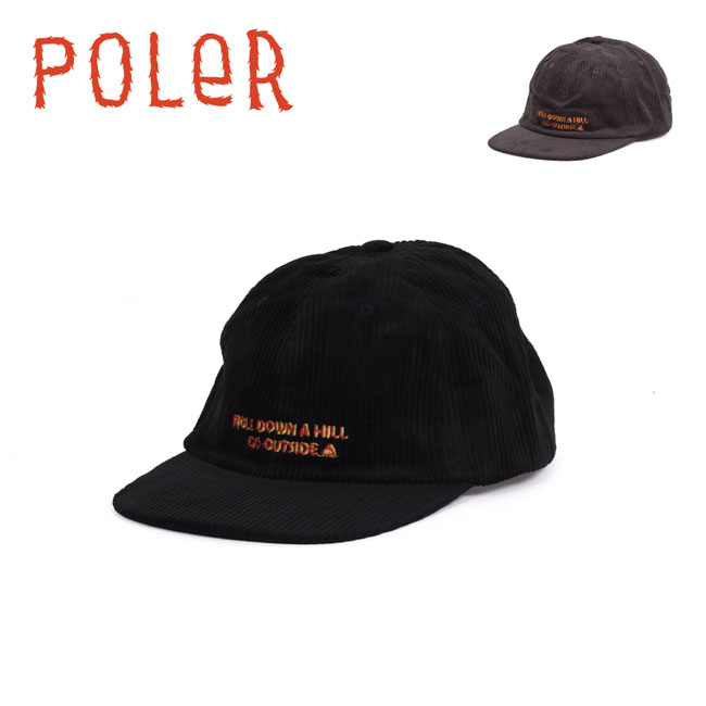 Rakuten - 【エントリーでP10倍★9日20:00-16日01:59まで】POLeR ポーラー CORDUROY CAP コーデュロイキャップ 253MCV0094 【 帽子 日除け キャンプ アウトドア 】
