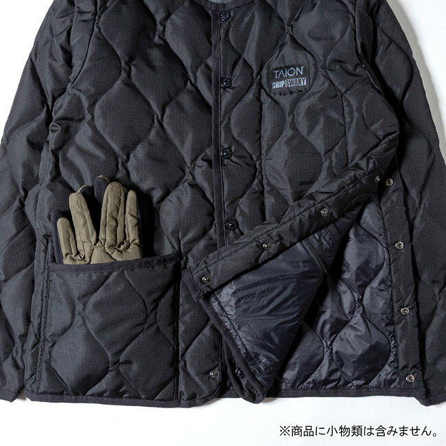 TAION×GRIP SWANY タイオン×グリップスワニー DOWN JACKET ダウンジャケット TAION-GRIPSWANY-JK01 【 コラボ アウター 防寒 保温 撥水 キャンプ アウトドア 】 snb-shop-10370131 SNB-SHOP サンプル画像3