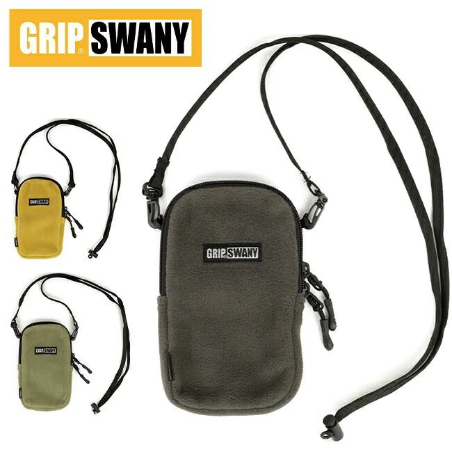 GRIP SWANY グリップスワニー POLARTEC PHONE POUCH ポーラテックフォンポーチ GSB-3 【 スマホケース スマホバッグ コンパク...