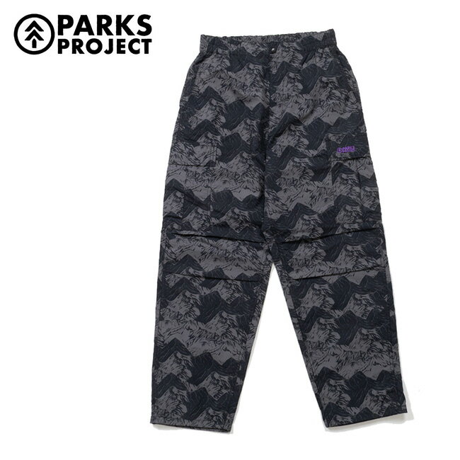 Rakuten - 【エントリーでP10倍★9日20:00-16日01:59まで】PARKS PROJECT パークスプロジェクト ALASKA Cargo Pants アラスカカーゴパンツ Black 212509001 【 ボトムス アウトドア キャンプ 】