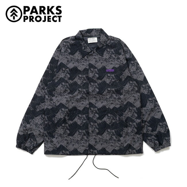 Rakuten - 【エントリーでP10倍★9日20:00-16日01:59まで】PARKS PROJECT パークスプロジェクト ALASKA Coach Jacket アラスカコーチジャケット Black 192509001 【 アウター 長袖 アウトドア 】