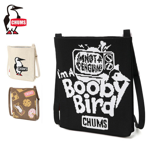 【エントリーでP10倍★24日20:00-29日01:59まで】CHUMS チャムス Jacquard Knit Mini Shoulder Bag ジャカードニットミニショルダーバッグ CH60-3936 【 カバン 斜め掛け エコバッグ サブバッグ アウトドア 】【メール便・代引不可】