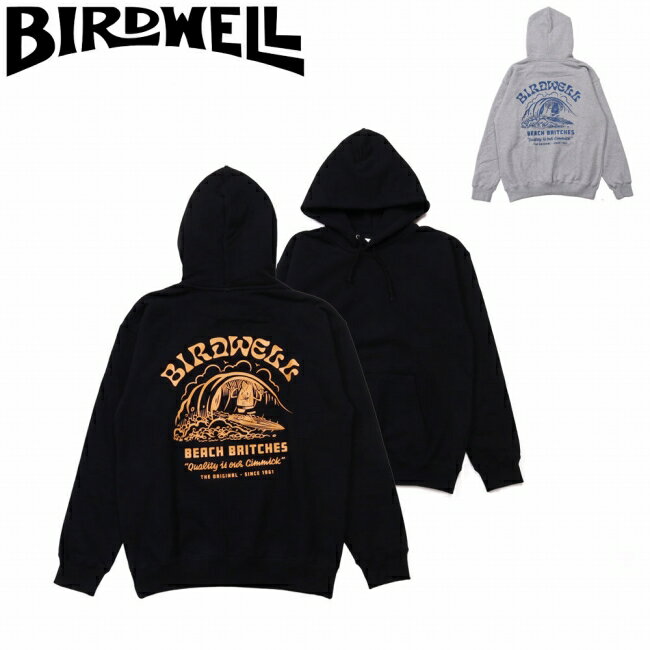 Rakuten - 【エントリーでP10倍★9日20:00-16日01:59まで】BIRDWELL バードウェル SURFING BIRDIE HOODIE サーフィンバーディーフーディー BW-HD-425-JP 【 トップス 長袖 パーカー フード 綿 コットン アウトドア 】