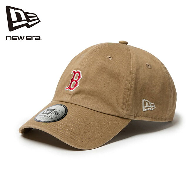 【エントリーでP10倍★4日20:00-11日01:59まで】NEWERA ニューエラ カジュアルクラシック MLB Under Visor Logo アンダーバイザーロゴ ボストン・レッドソックス カーキ 14667729 【 帽子 キャップ イージースナップ 軽量 刺繍 アウトドア 】