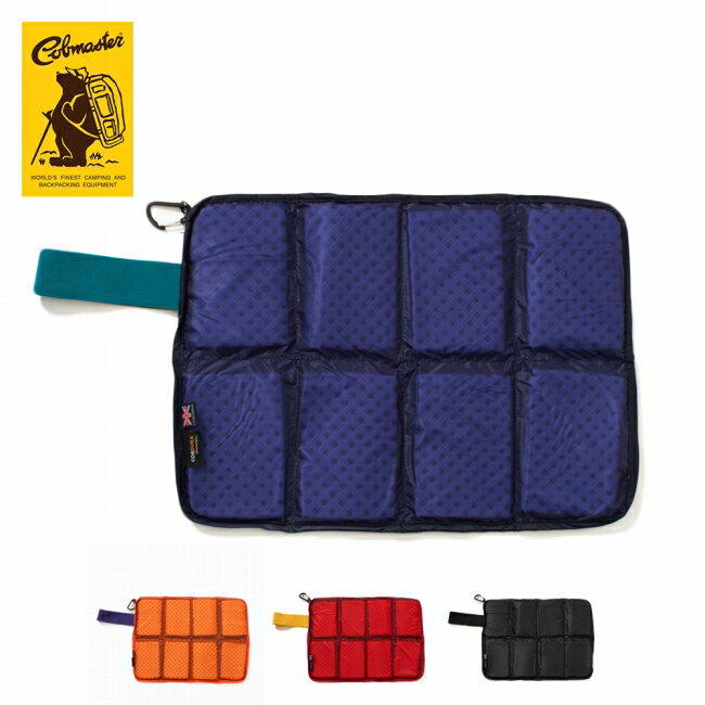メーカー希望小売価格はメーカーカタログに基づいて掲載していますSpec ブランド名 COBMASTER コブマスター 商品名 COB-PKB MINI MAT ミニマット メーカー型番 81715300 サイズ 高さ9×幅9×マチ2cm※メーカーサイズ参照 カラー (25)Orange(40)Blue(60)Red(80)Black 詳細 &nbsp; さっと敷いて、どこでも快適に。 持ち歩けるミニレジャーマット。 【商品特性】 野外イベントやスポーツ観戦、ピクニック、登山の休憩時など、地面に座るシーンで活躍するコンパクトミニマット。 必要なときにさっと敷くだけで、どこでも快適にレジャーを楽しめます。 折りたたんでゴムバンドで固定すれば、手のひらサイズにコンパクト収納可能。 バッグのサイドポケットに入れたり、付属のカラビナで吊り下げて持ち運びもできます。 ---------------------------------- 【素材】 ナイロン100% ------------------------------------------------------------ ※モニタやPC環境等により実物と多少色合いが異なって見える場合もございます。 ※外箱がある商品につきましては生産、運搬の過程上、商品の箱(外箱)に多少の汚れや、破れ等が生じる場合がございます。 予めご了承の上お買い求め頂きます様、よろしくお願いいたします。 ※パターン生地を使用している商品によってはパターン位置に個体差がございます。予めご了承下さい。 ※一部商品画像にメーカー提供画像を使用している商品もございますので、仕様が予告なく変更される場合がございます。 ※複数のショッピングモールで同時販売しておりますので、在庫切れになってしまう場合がございます。 厳重に注意し在庫システムで管理を行っておりますが、お買い上げいただいた商品が品切れになってしまう場合がございます。 また、人気商品に関しましても複数のお客様が一度に購入を行い、在庫の反映が間に合わずご購入できてしまう場合がございます。 その際はお客様には必ずご連絡をさせていただきますが、万が一入荷予定がない場合はキャンセルさせていただく場合がございます。 大変申し訳ございませんがあらかじめご了承ください。 ※メール便発送対象商品に関しましては、メール便規定料金にてお送りします。 ※ガス缶などをご使用いただく商品の場合、同メーカーのものをご使用いただくことを推奨しております。 製品不良などが起こった場合、保証対象外となる場合がございます。 ------------------------------------------------------------