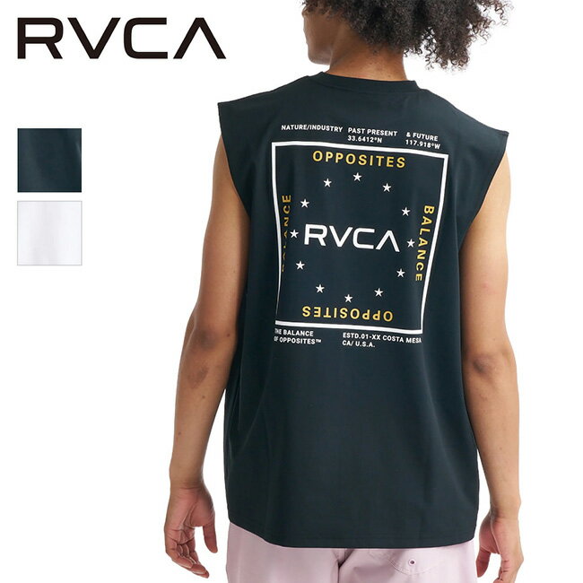 【エントリーでP10倍★4日20:00-11日01:59まで】RVCA ルーカ Add Box SFTT アドボックスサーフタンクトップ BG041863 【 トップス スリーブレス ラッシュガード 吸水 速乾 UVカット 耐塩素 ビーチ プール トレーニング アウトドア 】【メール便・代引不可】