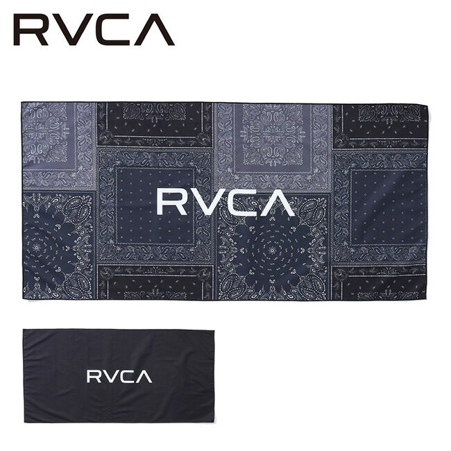 Rakuten - 【エントリーでP10倍★9日20:00-16日01:59まで】RVCA ルーカ RVCA Swim Towel ルーカスイムタオル BG041915 【 バスタオル 雑貨 吸水 速乾 ビーチ プール 水泳 レジャー アウトドア キャンプ 】