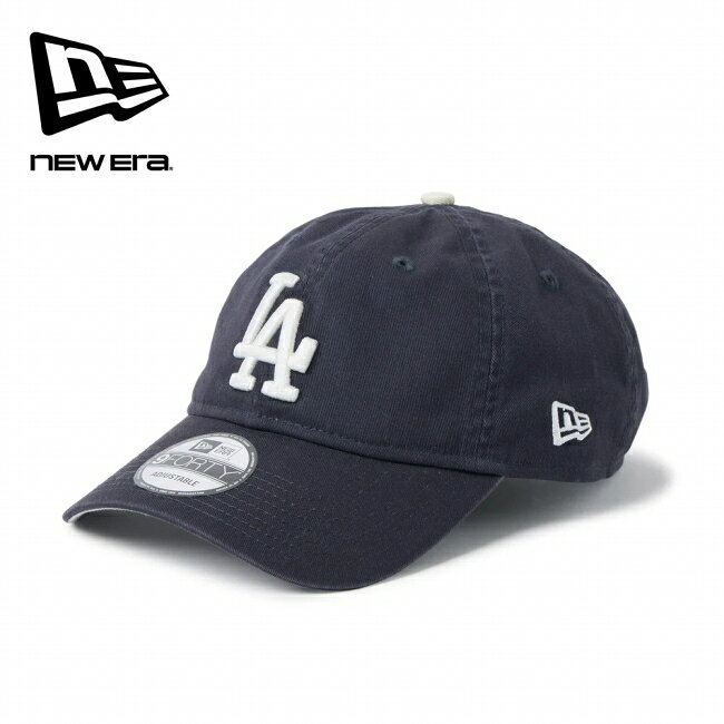 【エントリーでP10倍★4日20:00-10日01:59まで】NEWERA ニューエラ 9FORTY MLB アンストラクチャード Unstructured ロサンゼルス・ドジャース ネイビー 147