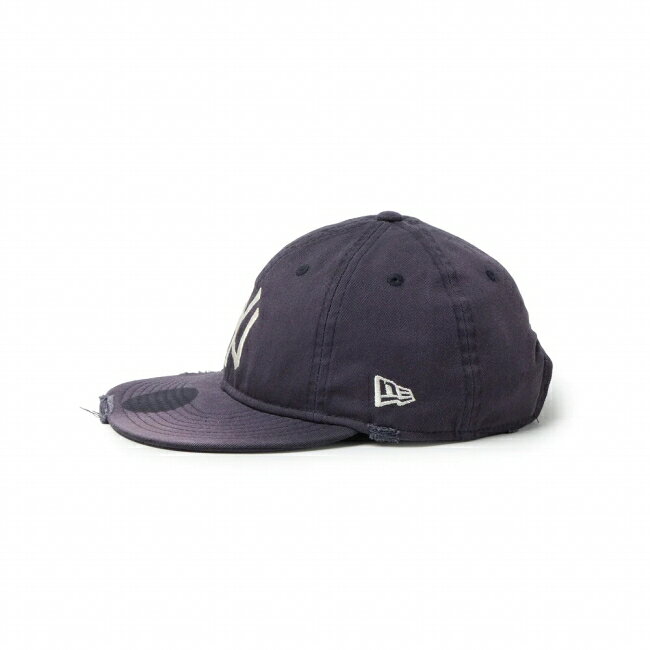 NEWERA ニューエラ キッズ Youth 9TWENTY powered by GORO (min-nano) KIDS ニューヨーク・ヤンキース ダメージ/パッカブルバイザー ネイビー 14880341 【 帽子 キャップ キッズ ユース 日除け クロスストラップ サイズ調整 アウトドア 中津川吾郎 】 snb-shop-10372434 SNB-SHOP サンプル画像3