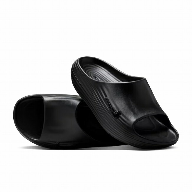 Rakuten - 【エントリーでP10倍★9日20:00-16日01:59まで】NIKE ナイキ リアクトX リジュビネイト スライド (001)ブラック/ブラック/ブラック HV4479-001 【 サンダル スリッパ ビーチ 海 アクティビティ キャンプ アウトドア 】