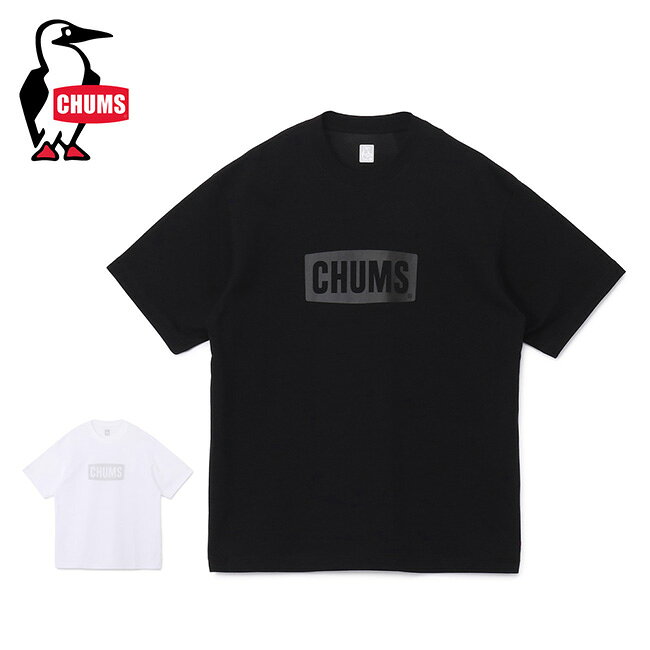 Rakuten - 【エントリーでP10倍★9日20:00-16日01:59まで】CHUMS チャムス CD CHUMS Logo T-Shirt コットンドライチャムスロゴTシャツ CH01-2755 【 トップス 半袖 オーバーサイズ ドライ加工 速乾 コットン アウトドア 】【メール便・代引不可】