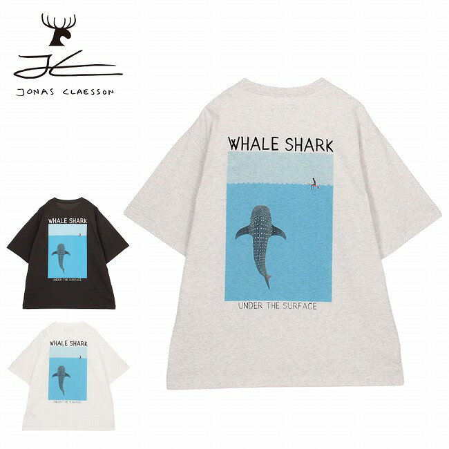 JONAS CLAESSON ジョナスクレアッソン Whale Shark Short Sleeve Tee ホエールシャークショートスリーブティー 1026393900055 