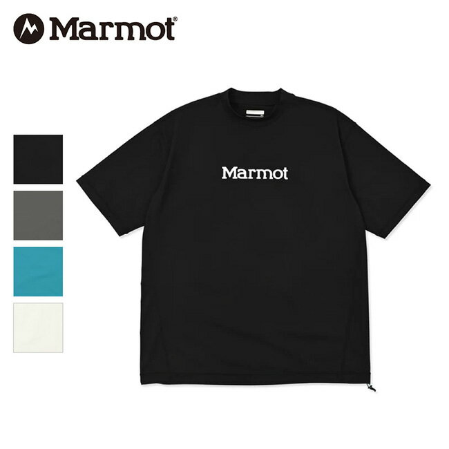 Rakuten - Marmot マーモット Mt.RashGuard Tee マウンテンラッシュガードティー MTSS26MST050 【 トップス ショートスリーブ Tシャツ 半袖 吸水 速乾 抗菌 防臭 UVカット キャンプ アウトドア 】【メール便・代引不可】