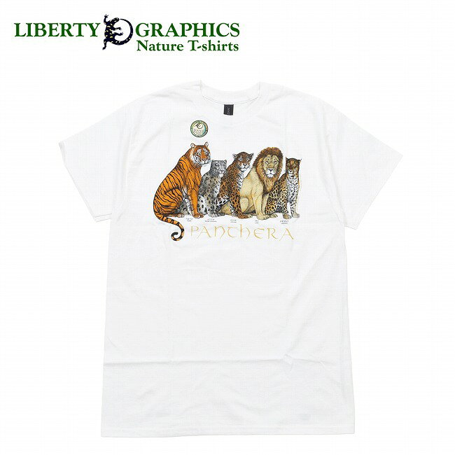 Rakuten - 【エントリーでP10倍★9日20:00-16日01:59まで】LIBERTY GRAPHICS リバティーグラフィックス Panthera パンテラ 191 【 トップス 半袖 Tシャツ 綿 コットン タウンユース デイリー アウトドア 】【メール便・代引不可】