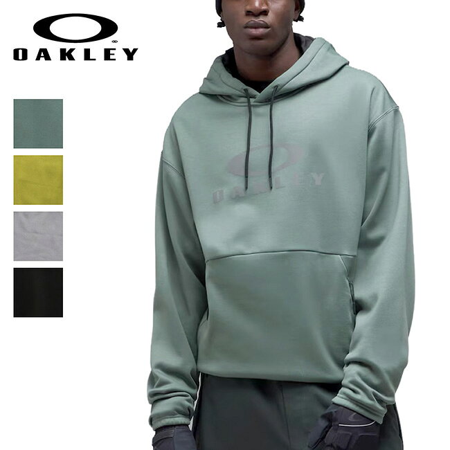 メーカー希望小売価格はメーカーカタログに基づいて掲載していますSpec ブランド名 OAKLEY オークリー 商品名 Rider Phantom Hoodie ライダーファントムフーディー メーカー型番 FOA408889 サイズ US/EU S(JPN M)：前丈74　身幅60　裄丈93US/EU M(JPN L)：前丈76　身幅62　裄丈94US/EU L(JPN XL)：前丈78　身幅65　裄丈95(単位：cm)※メーカーサイズ参照 カラー Aviator GreenCactusCementPitch Black 詳細 &nbsp; Hydrofree DWR加工を施したバギーフィットのフーディーフリース。ドローコード付きフードにはマスクを一体化し、バラクラバやネックゲイターとして着用可能。ファスナー付きハンドポケットを装備。裾と袖口は伸縮仕様で快適なフィット感を提供し、機能性とデザイン性を両立。----------------------------------【素材】ポリエステル100% ------------------------------------------------------------ ※モニタやPC環境等により実物と多少色合いが異なって見える場合もございます。 ※外箱がある商品につきましては生産、運搬の過程上、商品の箱(外箱)に多少の汚れや、破れ等が生じる場合がございます。 予めご了承の上お買い求め頂きます様、よろしくお願いいたします。 ※パターン生地を使用している商品によってはパターン位置に個体差がございます。予めご了承下さい。 ※一部商品画像にメーカー提供画像を使用している商品もございますので、仕様が予告なく変更される場合がございます。 ※複数のショッピングモールで同時販売しておりますので、在庫切れになってしまう場合がございます。 厳重に注意し在庫システムで管理を行っておりますが、お買い上げいただいた商品が品切れになってしまう場合がございます。 また、人気商品に関しましても複数のお客様が一度に購入を行い、在庫の反映が間に合わずご購入できてしまう場合がございます。 その際はお客様には必ずご連絡をさせていただきますが、万が一入荷予定がない場合はキャンセルさせていただく場合がございます。 大変申し訳ございませんがあらかじめご了承ください。 ※メール便発送対象商品に関しましては、メール便規定料金にてお送りします。 ※ガス缶などをご使用いただく商品の場合、同メーカーのものをご使用いただくことを推奨しております。 製品不良などが起こった場合、保証対象外となる場合がございます。 ------------------------------------------------------------