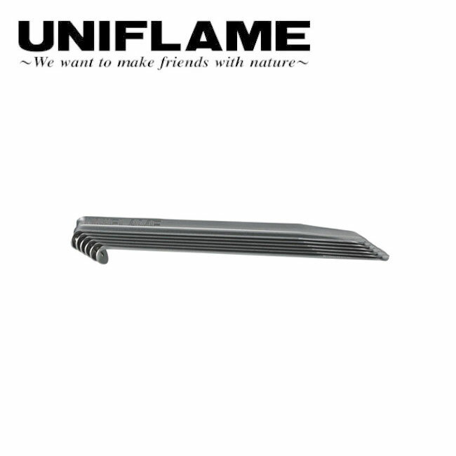 UNIFLAME ユニフレーム ステンレスペグ 6本セット/681534 【 UNI-TENT 】【メール便・代引不可】 1