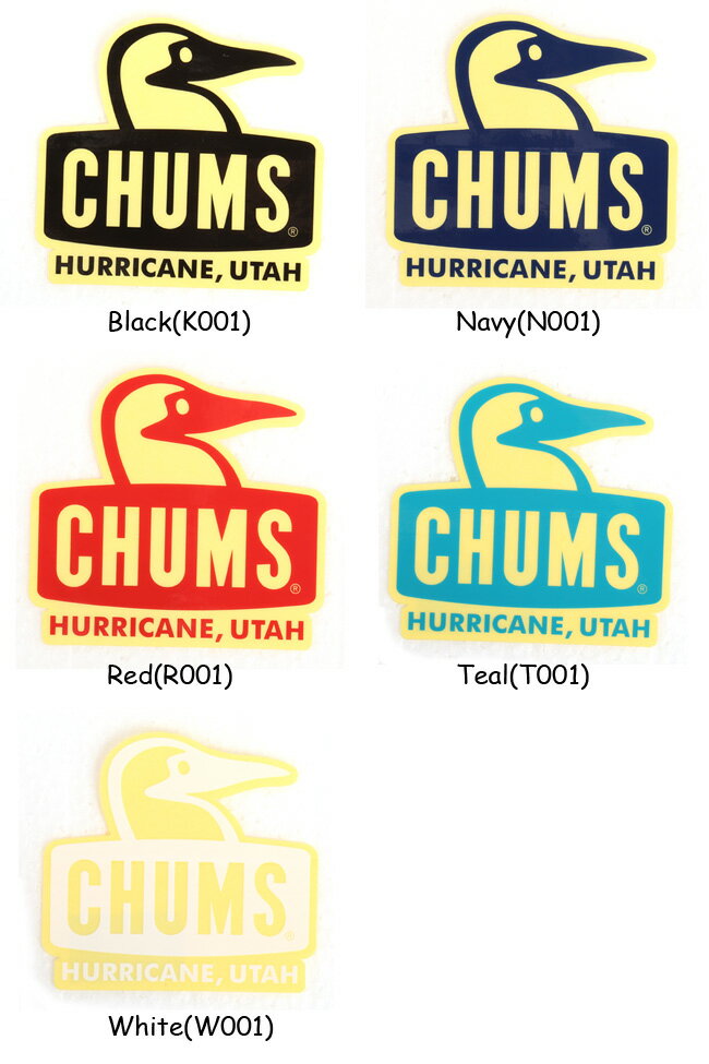 CHUMS チャムス Sticker Booby Face ステッカーブービーフェイス CH62-1124【 雑貨...