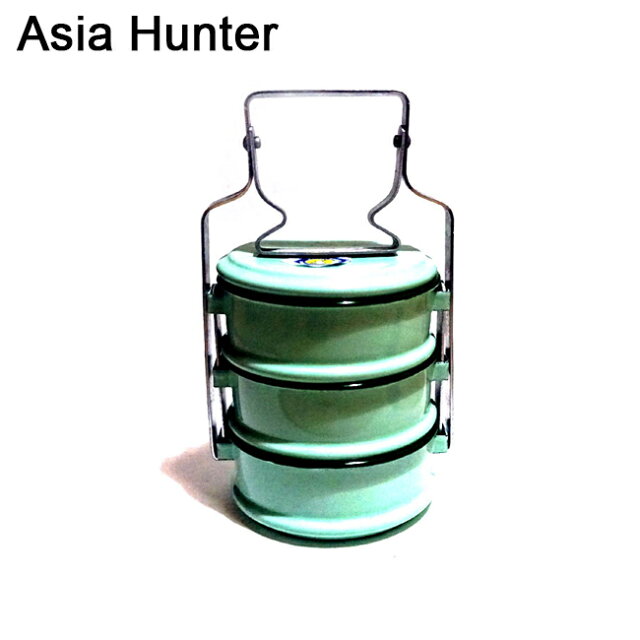 Asia Hunter アジアハンター お弁当箱 ホーロー弁当箱2 STL-2 【雑貨】アジアン エスニック アジア イ