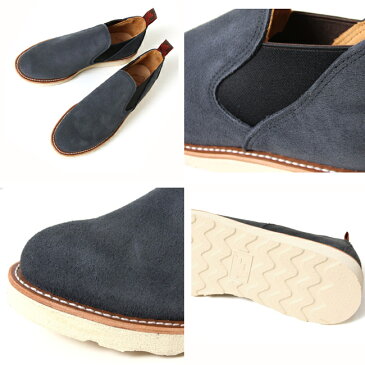 【期間限定エントリーでP10倍 2/9(土)20時〜】RED WING レッドウイング ブーツ Romeo Navy Abilene 8129 ワイズ E 【靴】ワークブーツ サイドゴアブーツ