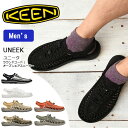 KEEN キーン オープンエアスニーカー UNEEK ユニーク 1019281/1014097/1014098/1018673/1018675/1018676/1018682 メンズ 【靴】シティ 海用　トラベル　アウトドアシューズ　カジュアルシューズ　水陸両用サンダル