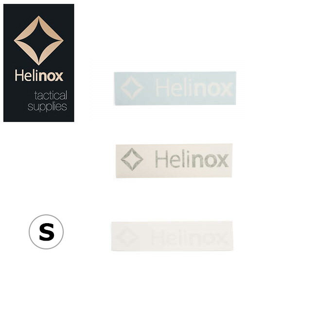 Helinox ヘリノックス ロゴステッカー S 19759016 