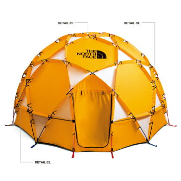 THE NORTH FACE ノースフェイス 2-Meter Dome 2メータードーム NV21400 【キャンプ/ベーステント/極地用/8名】