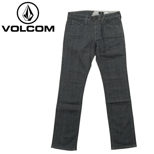VOLCOM ボルコム V Vorta Strch Denim Vボルタストレッチデニム GRY A19318V0 【 ジーンズ ボトムス ロングパンツ 長ズボン キャンプ アウトドア 】(4.0)
