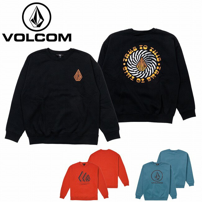 VOLCOM ボルコム Roundabout Crew ラウンドアバウトクルー A4602405 【 トップス 長袖 プルオーバー トレーナー アウトドア 】