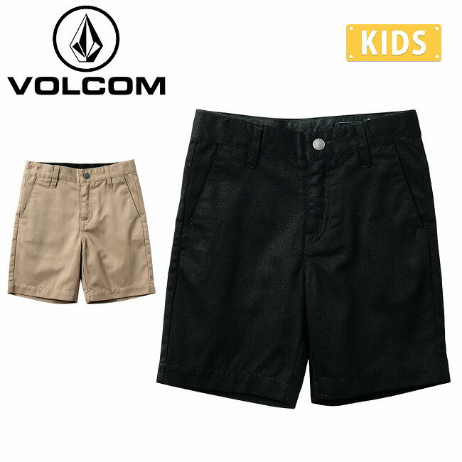 【エントリーでP10倍★20日20:00-26日01:59まで】VOLCOM ボルコム Little Boys Vmonty Shorts リトルボーイズVモンティショーツ Y0901903 【 キッズ 子ども ボトムス ショートパンツ 短パン 半パン アウトドア 】【メール便・代引不可】