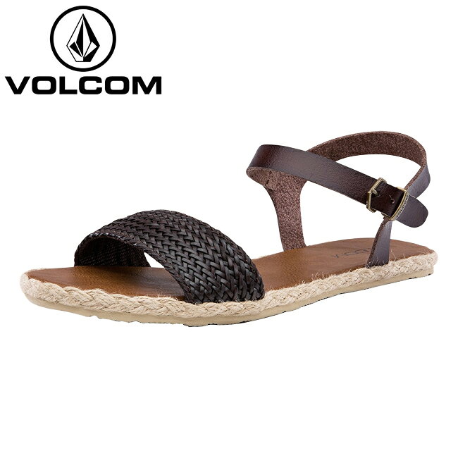 VOLCOM ボルコム FINLEY フィンレー BRN W0831707 【 メンズ レディース ビーチサンダル ビーサン 海 川 レジャー アウトドア レディー..