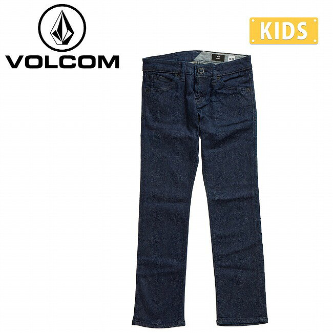 【エントリーでP10倍★20日20:00-26日01:59まで】VOLCOM ボルコム 2×4 By Denim 2×4バイデニム BDL C19315V3 【 キッズ 子ども ボトムス ロングパンツ アウトドア 】