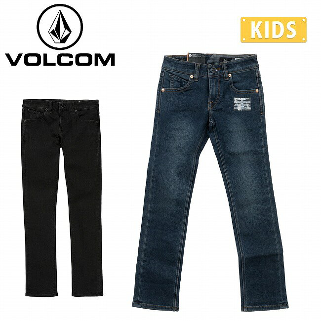 【エントリーでP10倍★20日20:00-26日01:59まで】VOLCOM ボルコム Big Boys 2×4 By Denim ビッグボーイズ2×4バイデニム C1931500 【 キッズ 子ども ボトムス ロングパンツ アウトドア 】