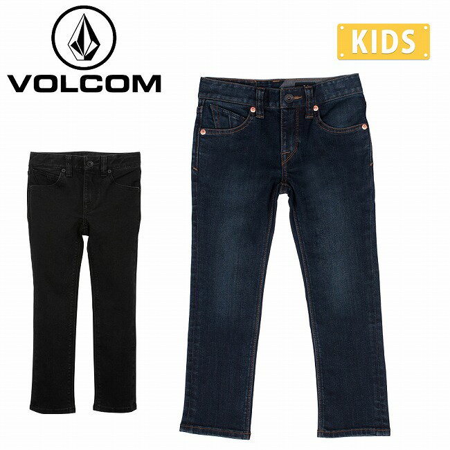 【エントリーでP10倍★20日20:00-26日01:59まで】VOLCOM ボルコム Kids 2×4 Denim Ly Vintage キッズ2×4デニムLyビンテージ Y1931500 【 キッズ 子ども ボトムス ロングパンツ アウトドア 】