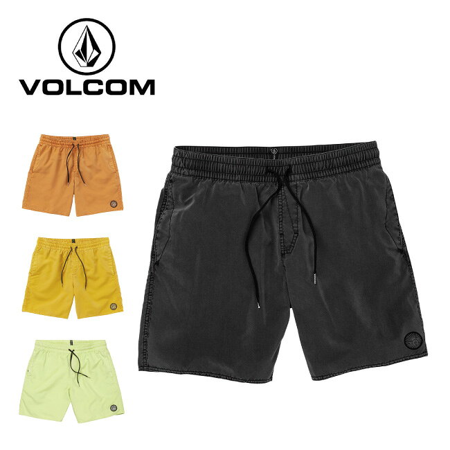 Rakuten - 【エントリーでP10倍★9日20:00-16日01:59まで】VOLCOM ボルコム Center Trunks センタートランクス A2512305 【 ハーフパンツ 短パン 川 海 サーフィン スポーツ アウトドア キャンプ 】【メール便・代引不可】