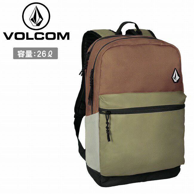 VOLCOM ボルコム School Backpack スクールバックパック VMXX002MEA 【 カバン リュック デイパック PC収納 キャンプ アウト...