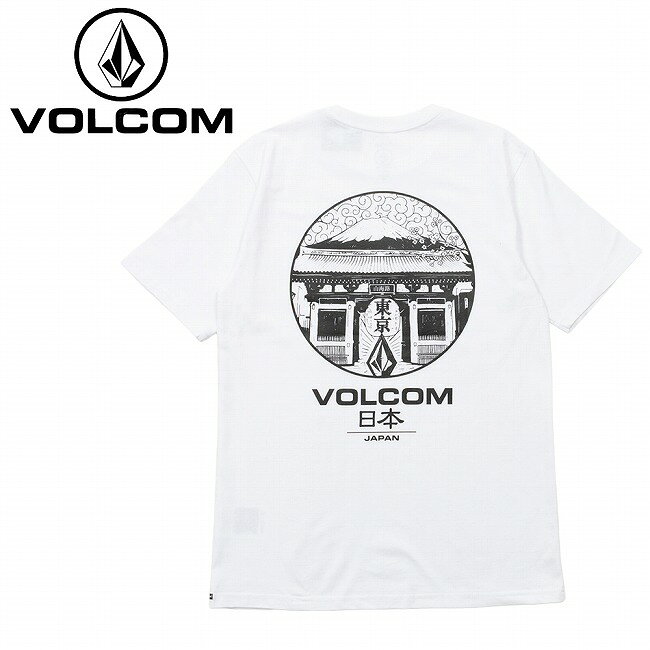 Rakuten - 【エントリーでP10倍★9日20:00-16日01:59まで】VOLCOM ボルコム Tokyo SS Tee トーキョーショートスリーブティー A43124JG 【 トップス 半袖 Tシャツ アウトドア 】【メール便・代引不可】