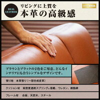 ソファベッドシングルブラックブラウン本革フランスベッドルーカス組立設置込引取処分可