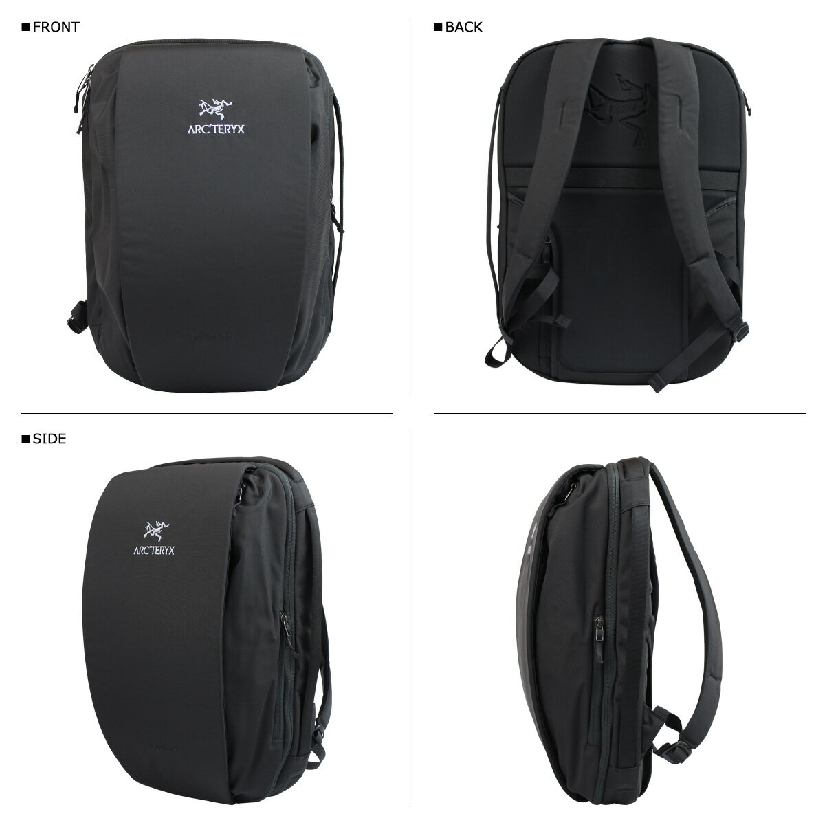 【最大2000円OFFクーポン】 ARCTERYX アークテリクス リュック バッグ バックパック メンズ 20L BLADE 20 ブラック グレー 黒 16179 [10/31 追加入荷]