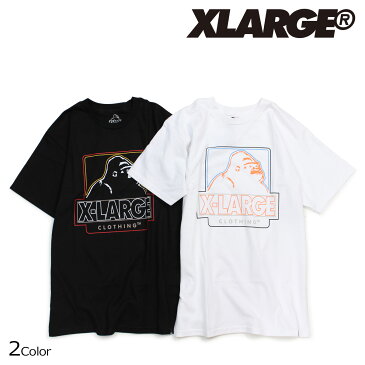 エクストララージ XLARGE Tシャツ メンズ 半袖 トップス クルーネック CENTRAL SS TEE 2カラー 【決算セール】