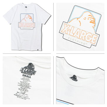 エクストララージ XLARGE Tシャツ メンズ 半袖 トップス クルーネック CENTRAL SS TEE 2カラー 【決算セール】